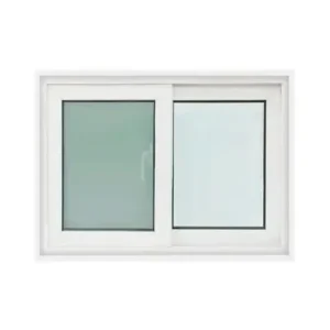 Alternative view of หน้าต่างบานเลื่อน UPVC 2 บาน (SS) กระจกนิรภัยพร้อมมุ้งไฟเบอร์ WORLDVIEW รุ่น T10 ขนาด 80 x 50 ซม.