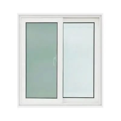 หน้าต่างบานเลื่อน UPVC 2 บาน (SS) กระจกนิรภัยพร้อมมุ้งไฟเบอร์ WORLDVIEW รุ่น T10 ขนาด 100 x 110 ซม. - Image 3